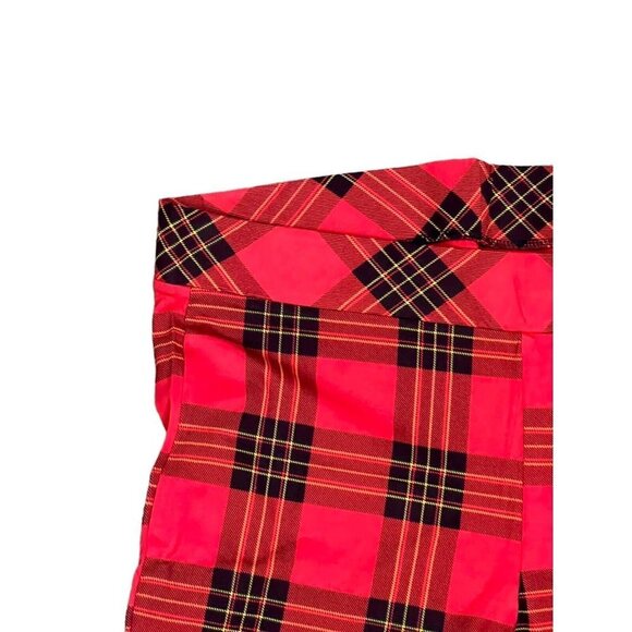 Torrid Legging Pants Red Plaid Full Length Plus Size 4X (26) Stretch New - Picture 4 of 12